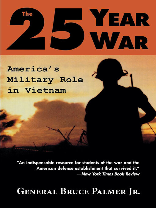 Title details for The 25-Year War by Bruce Palmer - Available